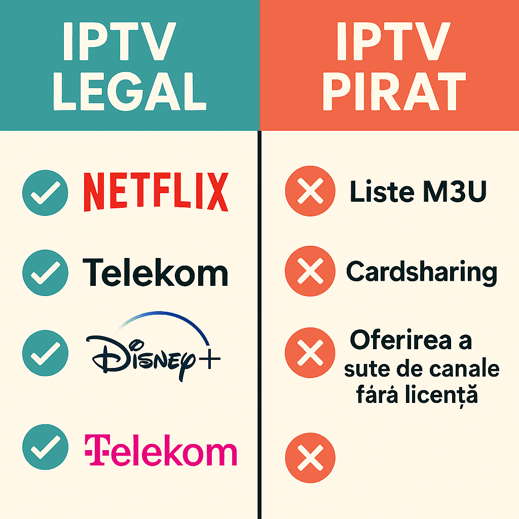 Restricțiile IPTV
