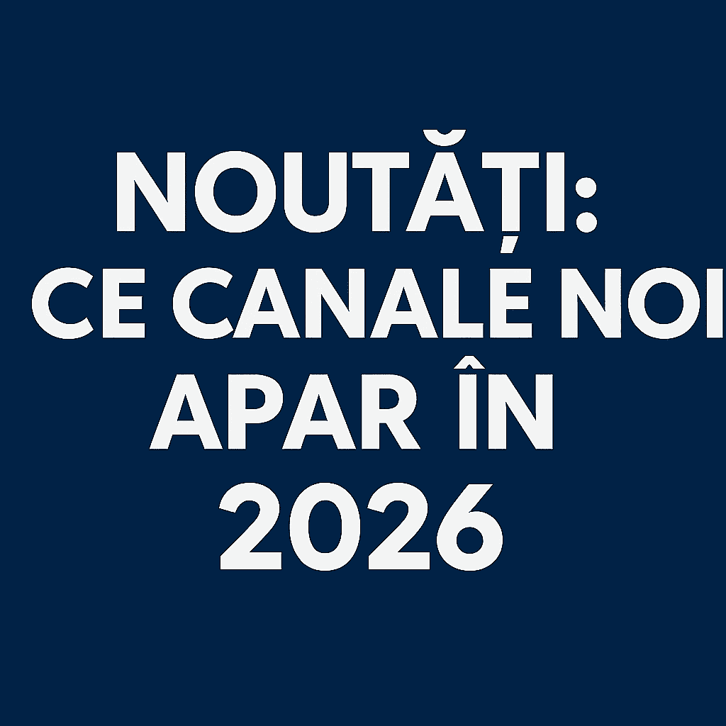 noutăți media 2026