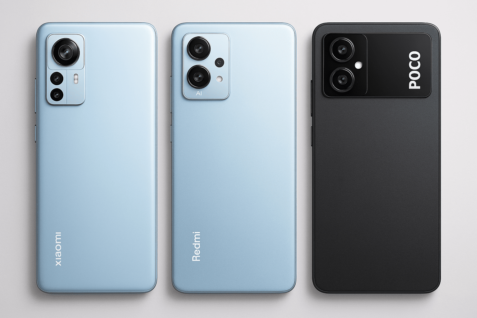 Xiaomi, Redmi și POCO, Smartphone