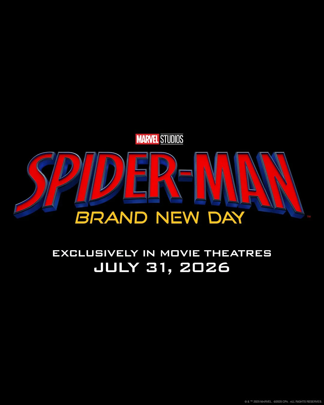 Spider Man: Brand New Day (2026)