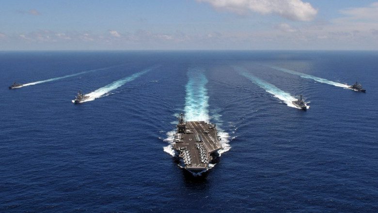 portavionu uss abraham lincoln 0