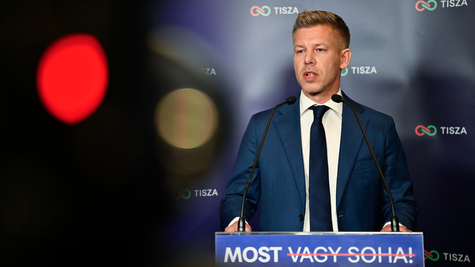 premierul ungariei Péter Magyar